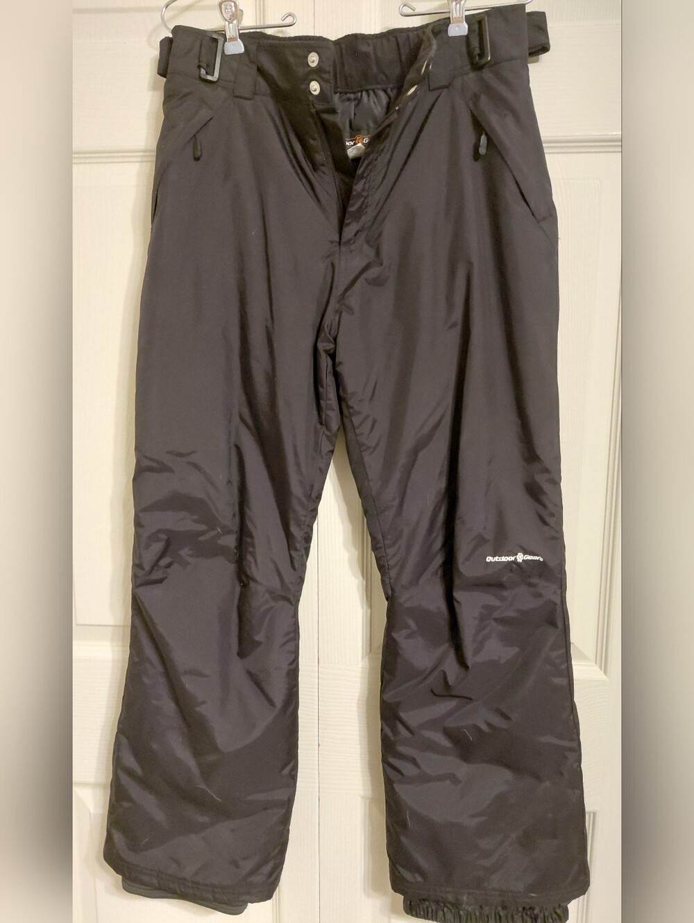 Youth Black Insulated Ski Pants - Outdoor Gear Brand